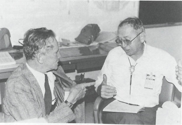 Bernard Vonnegut and Marx Brook at Nasa.